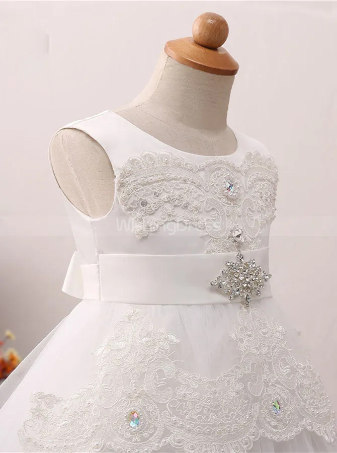 A-line Flower Girl Dresses,Short Flower Girl Dress,Lovely Flower Girl Dress,FD00054