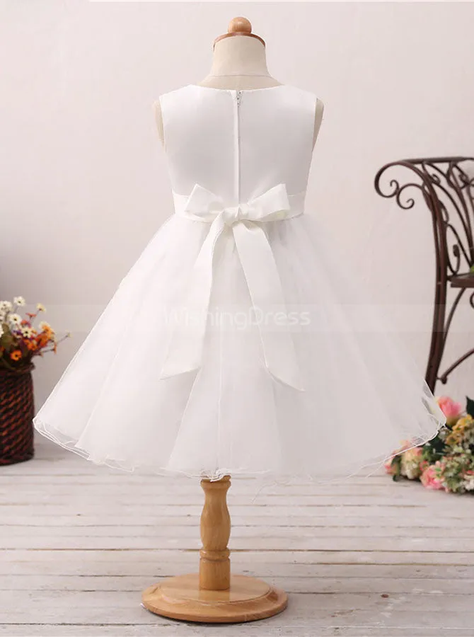 A-line Flower Girl Dresses,Short Flower Girl Dress,Lovely Flower Girl Dress,FD00054