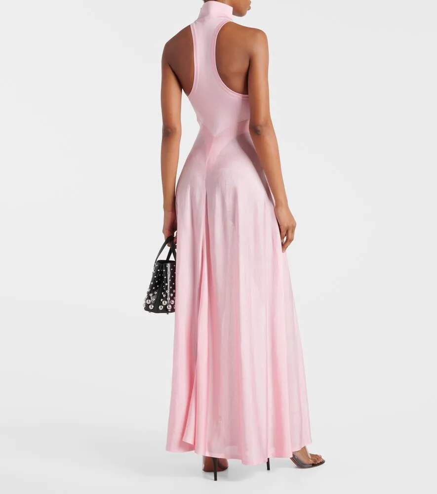 Alaia Turtleneck maxi dress