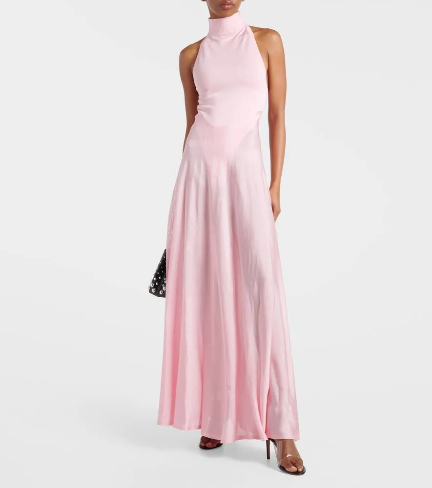 Alaia Turtleneck maxi dress