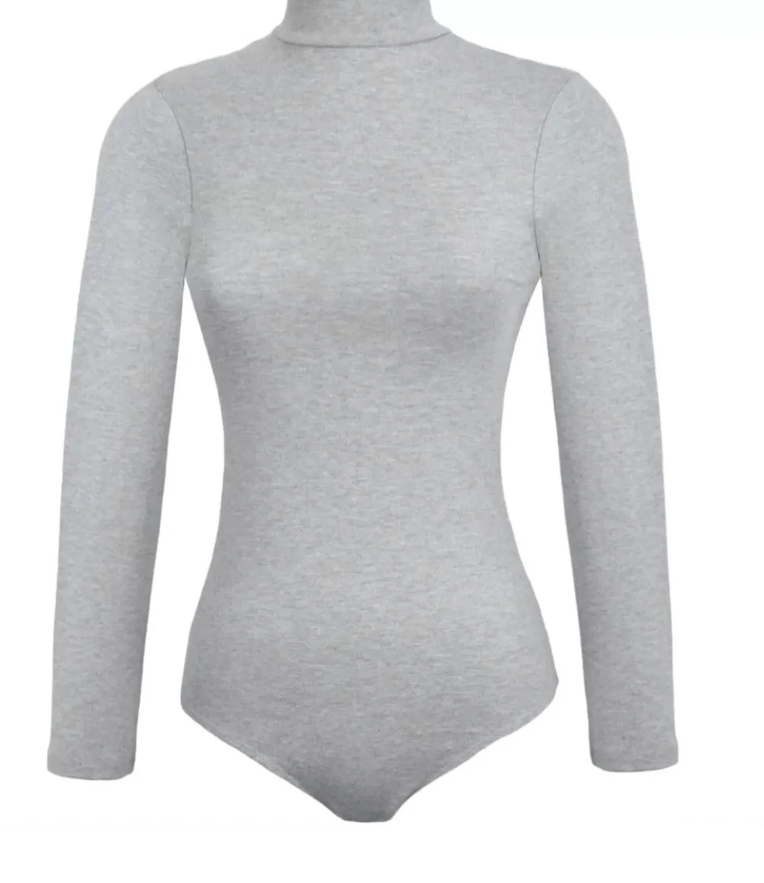 American Apparel - Cropped Top Bodysuit Long Sleeves