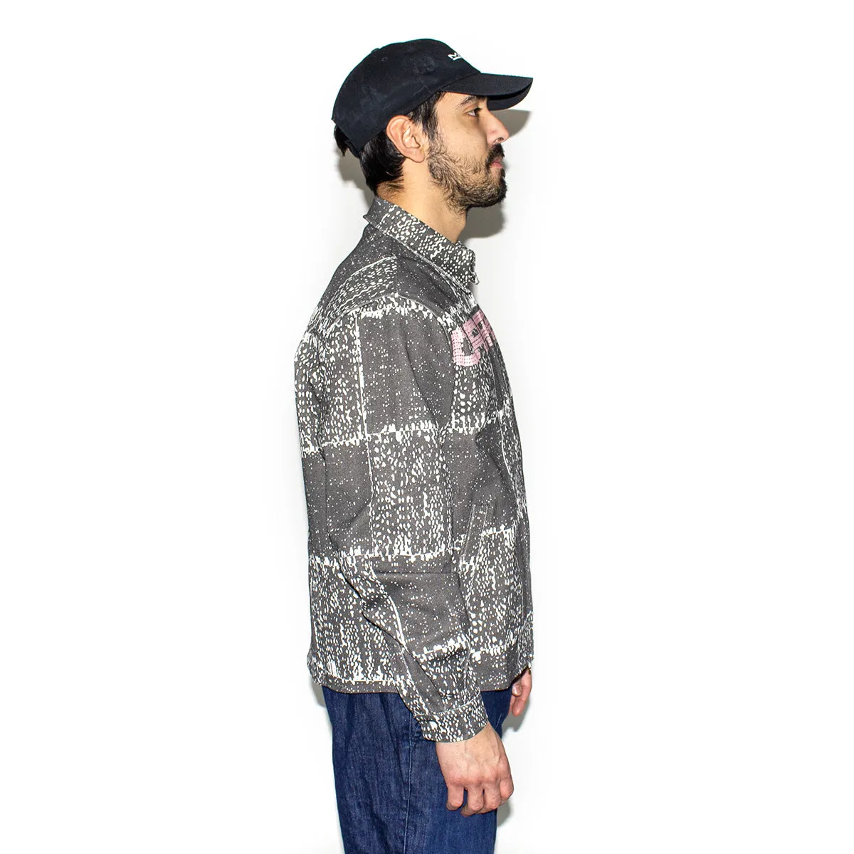 Checker Zip-Up Jacket