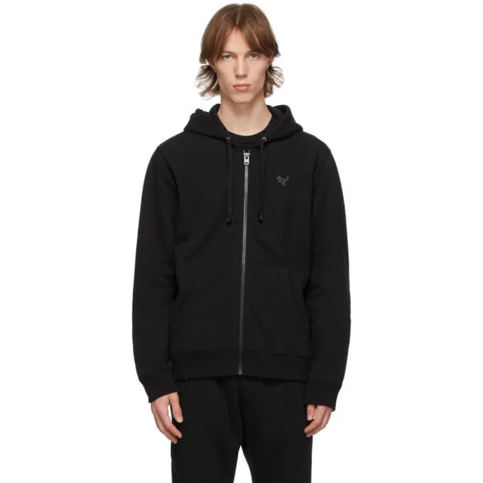 Coach 1941 Black Fleece Essential Zip-Up Hoodie