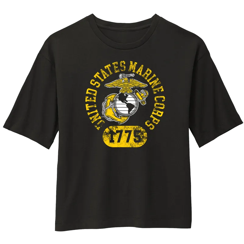 EGA CIRCLE Ladies USMC Boxy T-Shirt