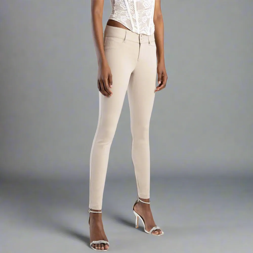 Eresha - Stone Classic Work Pants