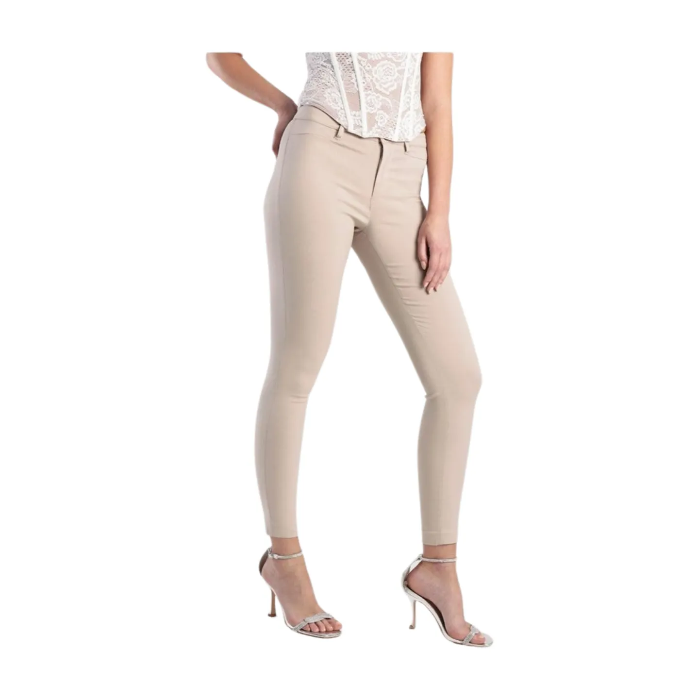 Eresha - Stone Classic Work Pants