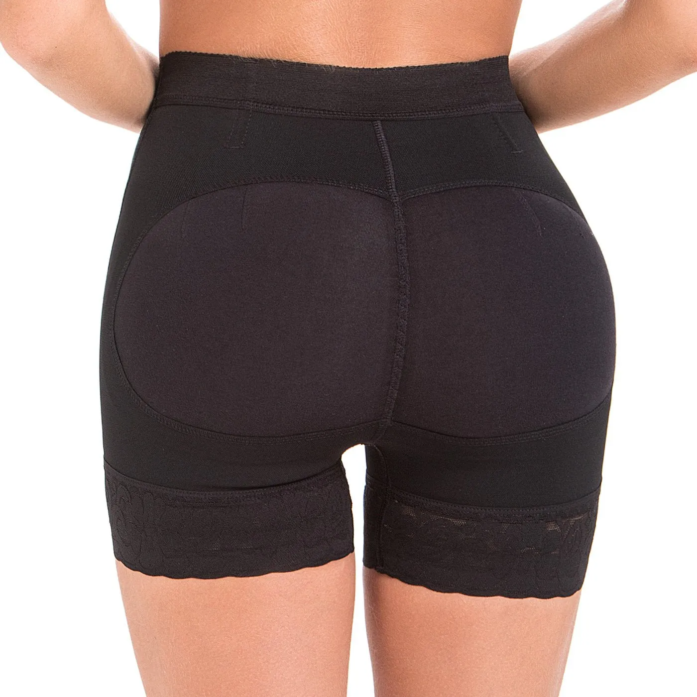 Fajas MariaE FU101 High-Waisted Tummy Control Shorts