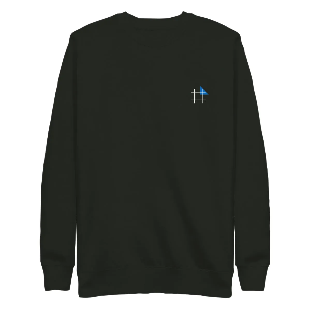 Icon Crewneck Black Sweatshirt