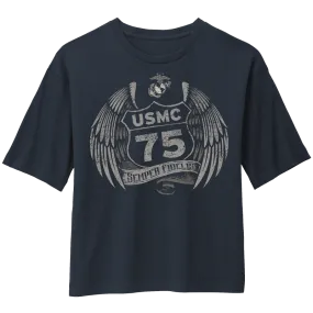 INTERSTATE Ladies USMC Boxy T-Shirt