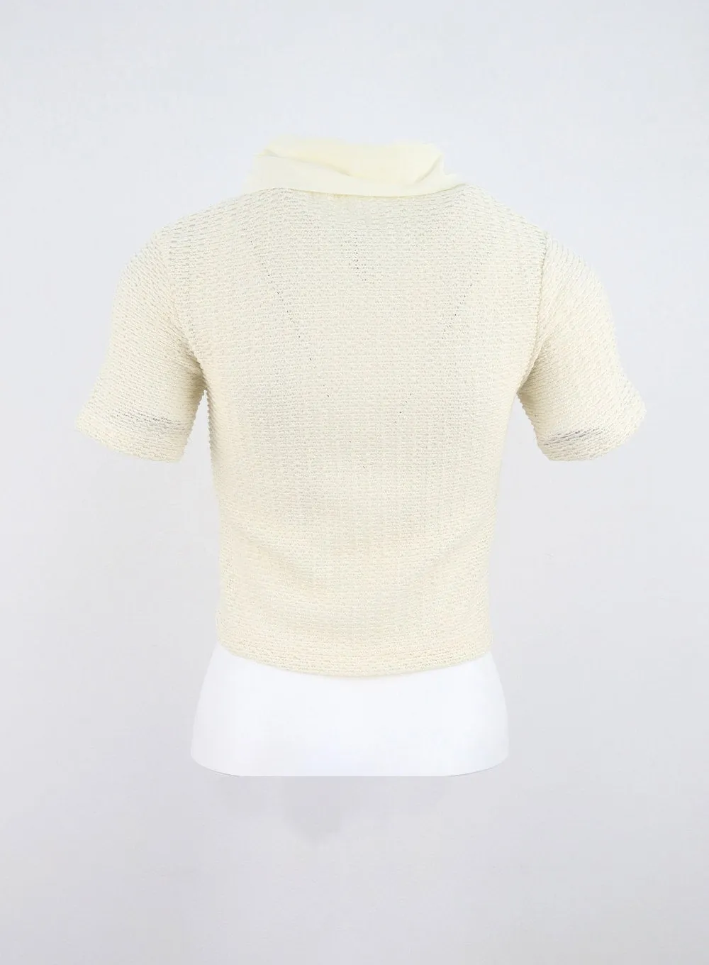Mesh Zip-Up Top CU323
