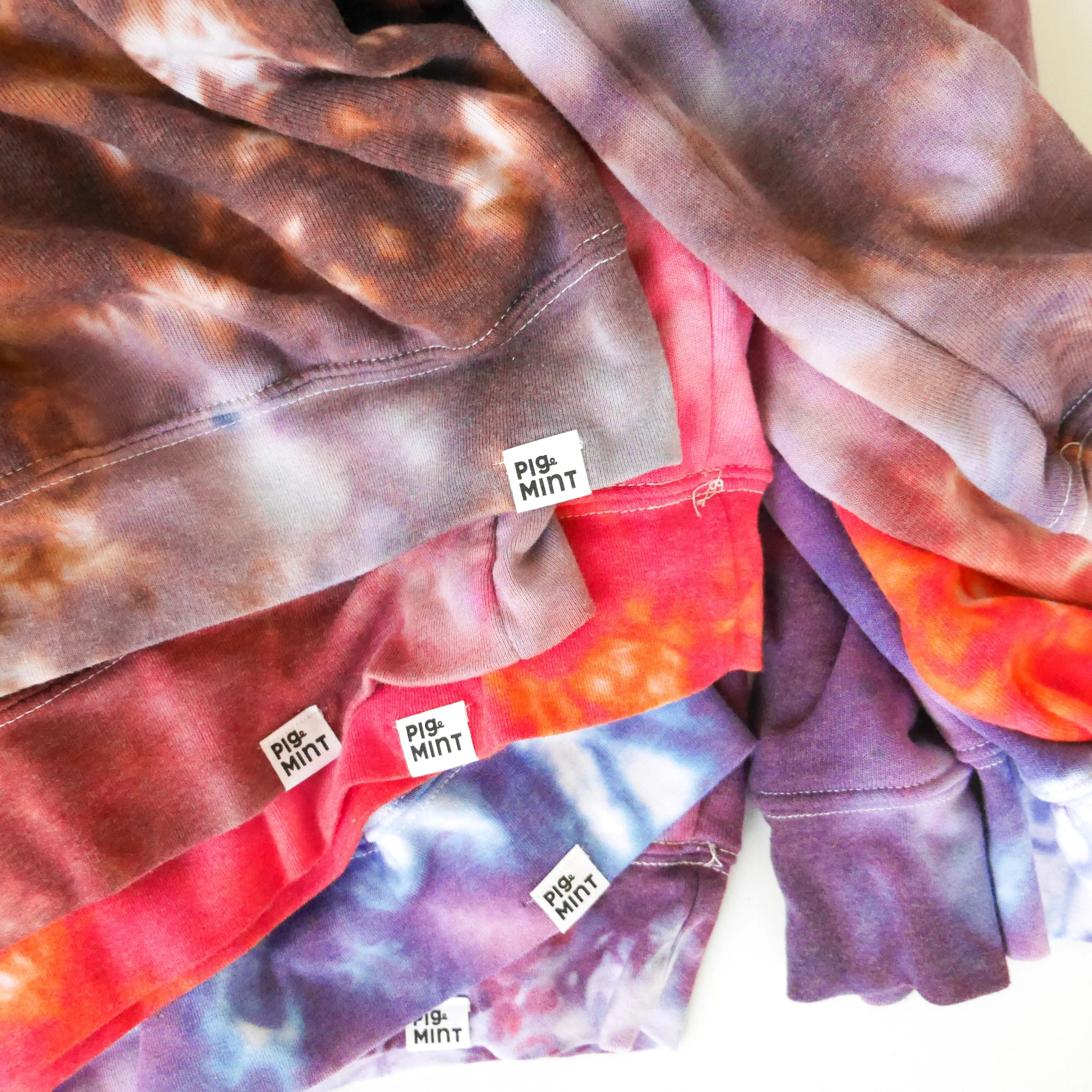 READY TO SHIP Adult Crew Neck Tie-Dye Sweatshirt