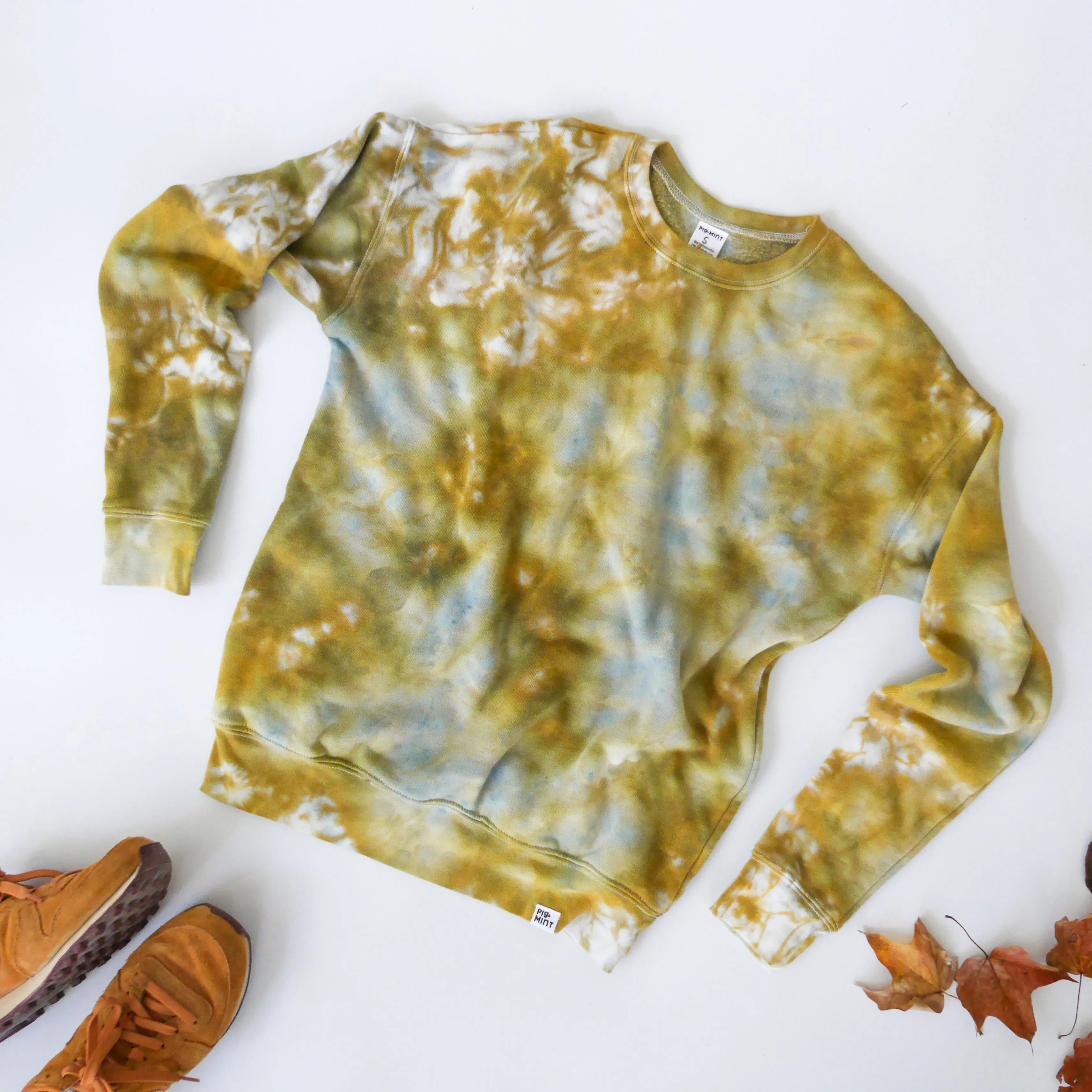 READY TO SHIP Adult Crew Neck Tie-Dye Sweatshirt