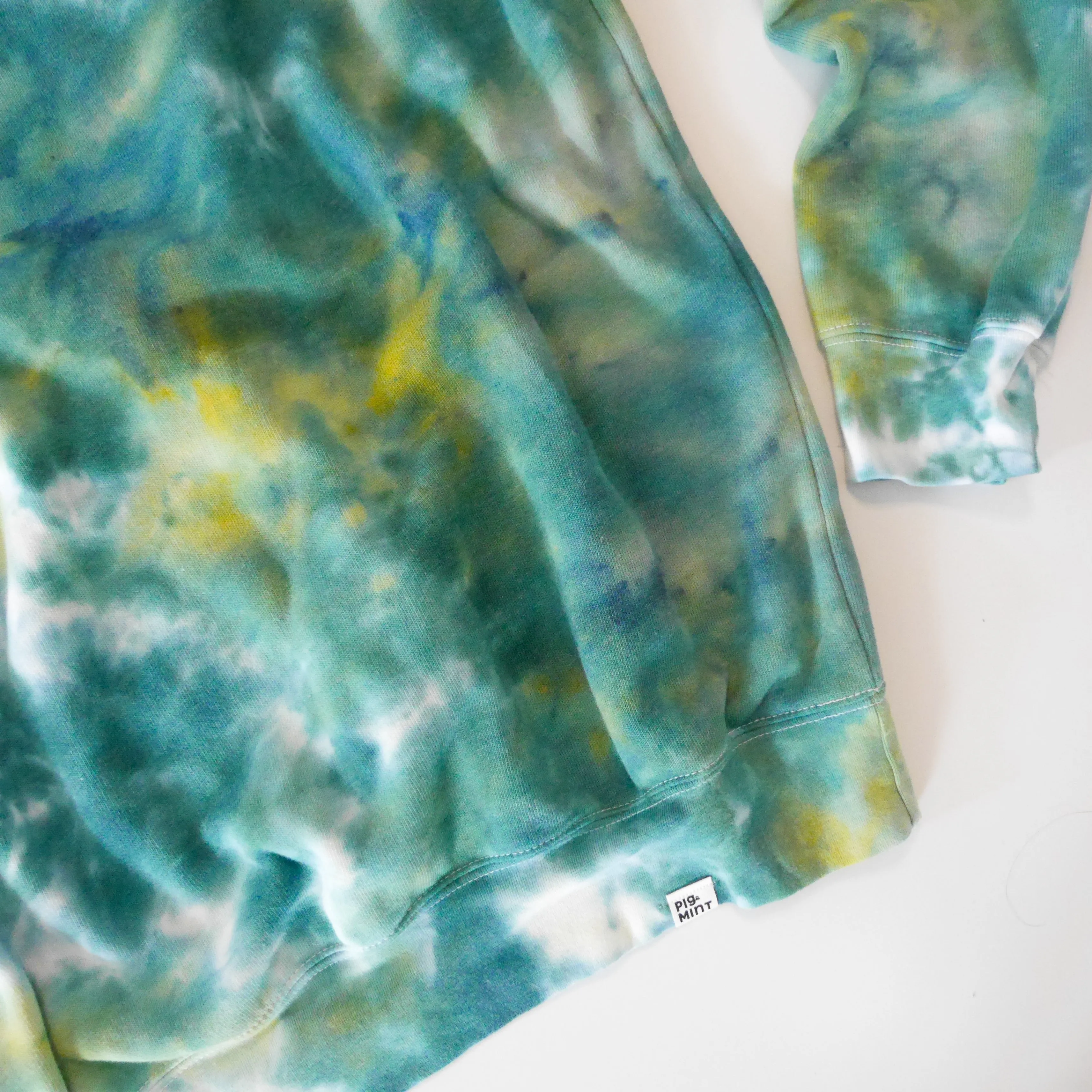 READY TO SHIP Adult Crew Neck Tie-Dye Sweatshirt