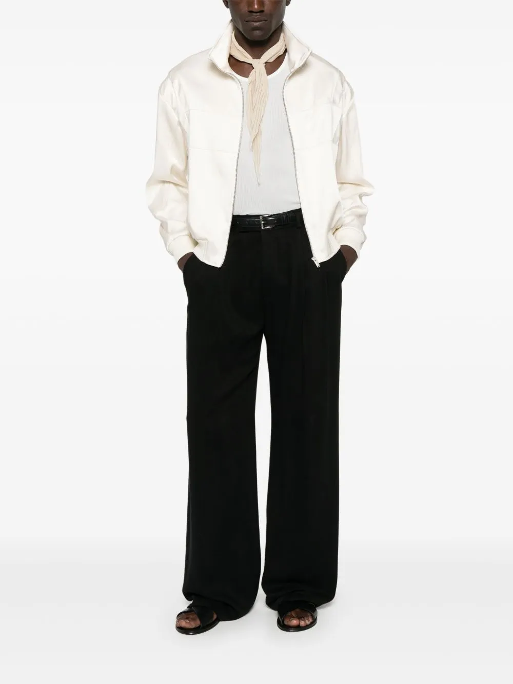 Saint Laurent  Coats White