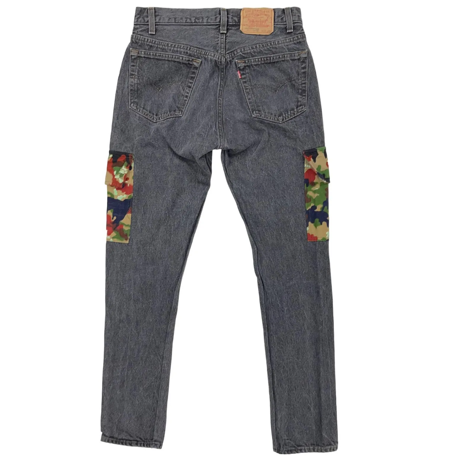 Urban Outfitters Vintage 80’s Levi’s Camo Embellished Jeans Size 33