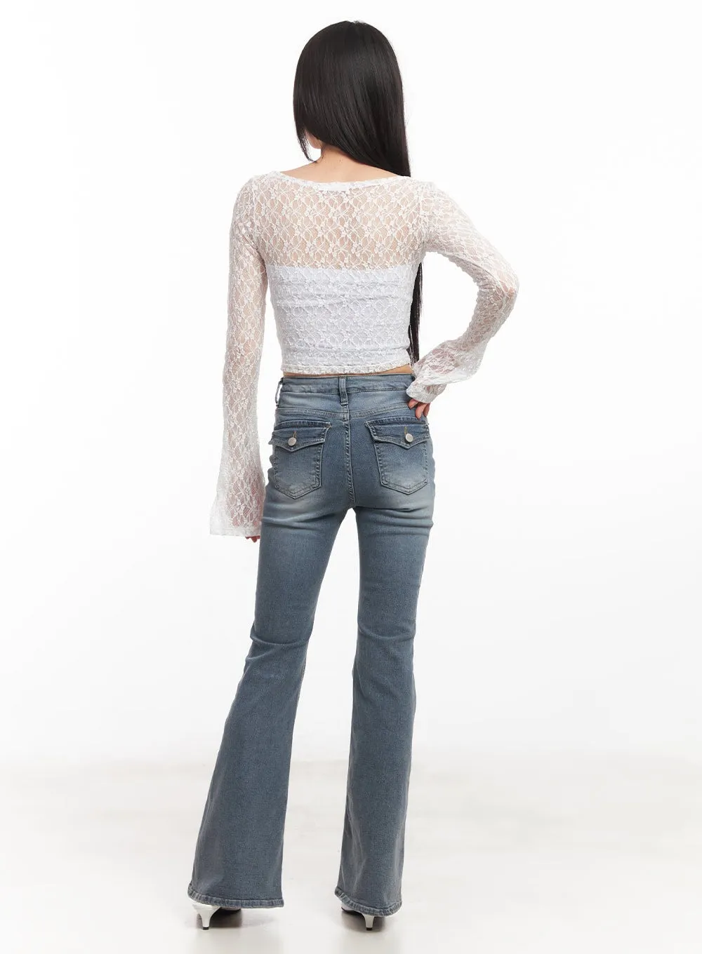 Valia Slim Bootcut Jeans CA522