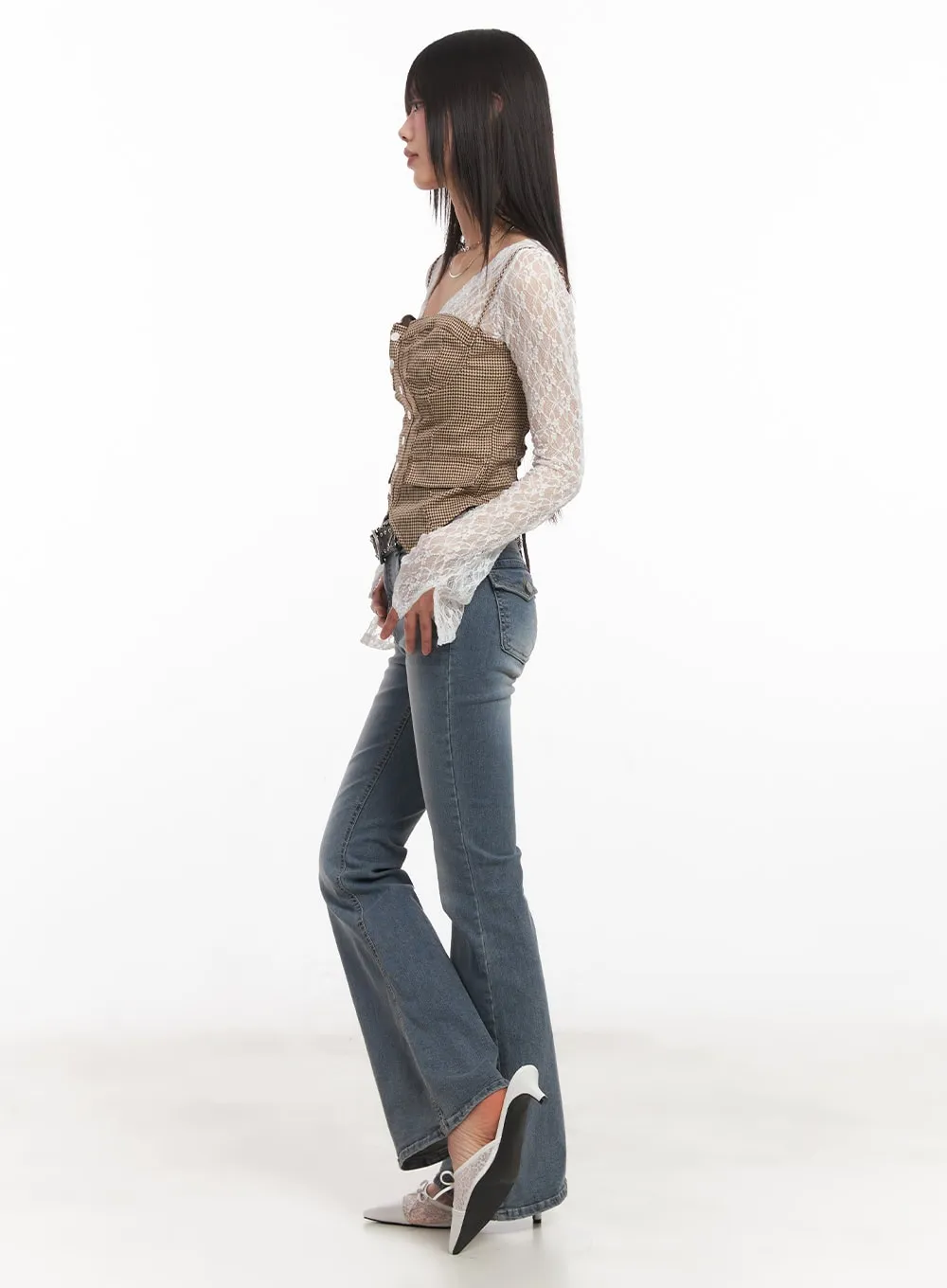 Valia Slim Bootcut Jeans CA522