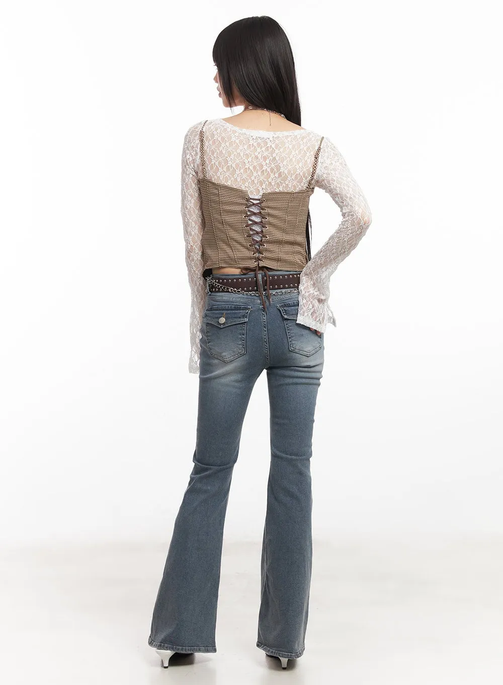 Valia Slim Bootcut Jeans CA522